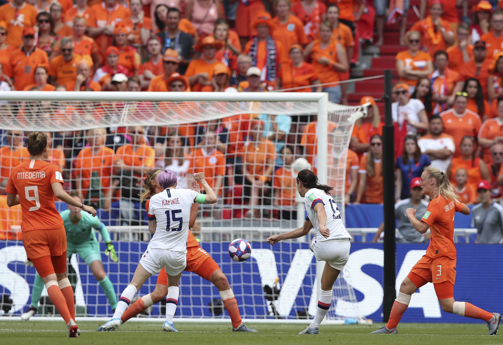 France US Netherlands WWCup Soccer